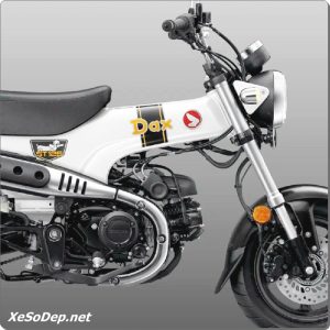 Honda Dax OG White và OG Black 2 Honda Dax OG White va OG Black 2