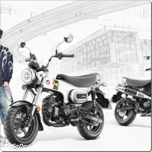Honda Dax OG White và OG Black 4 Honda Dax OG White va OG Black 4