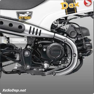 Honda Dax OG White và OG Black 9 Honda Dax OG White va OG Black 9