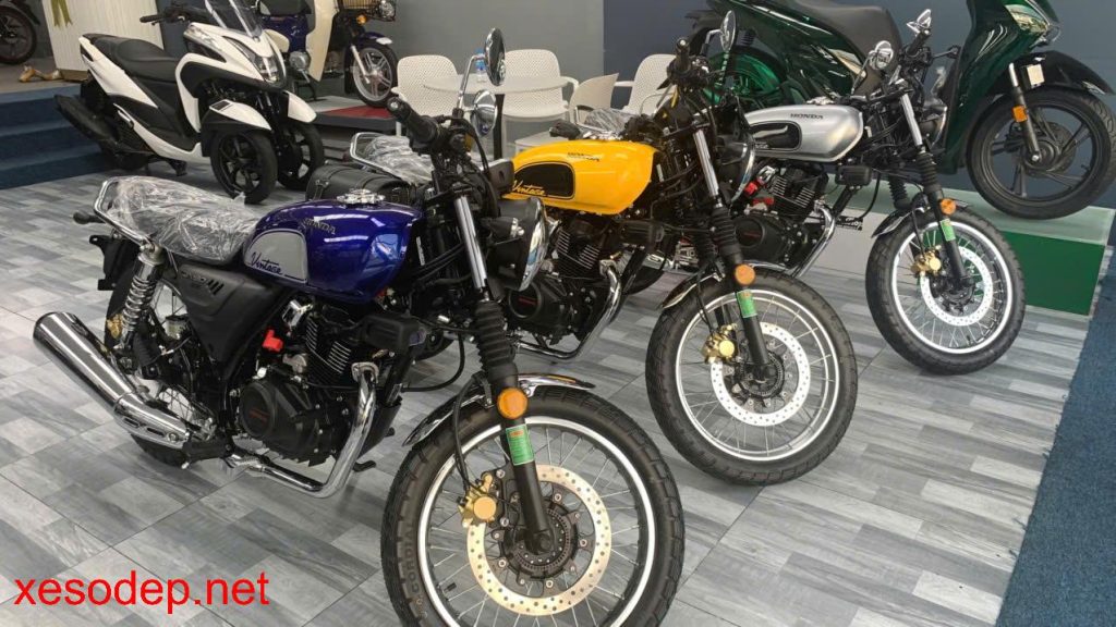 Honda CGX150 Vintage 2026 đã về Cub House – 3 màu xanh dương, vàng, bạc 1 Honda CGX150 Vintage 2026