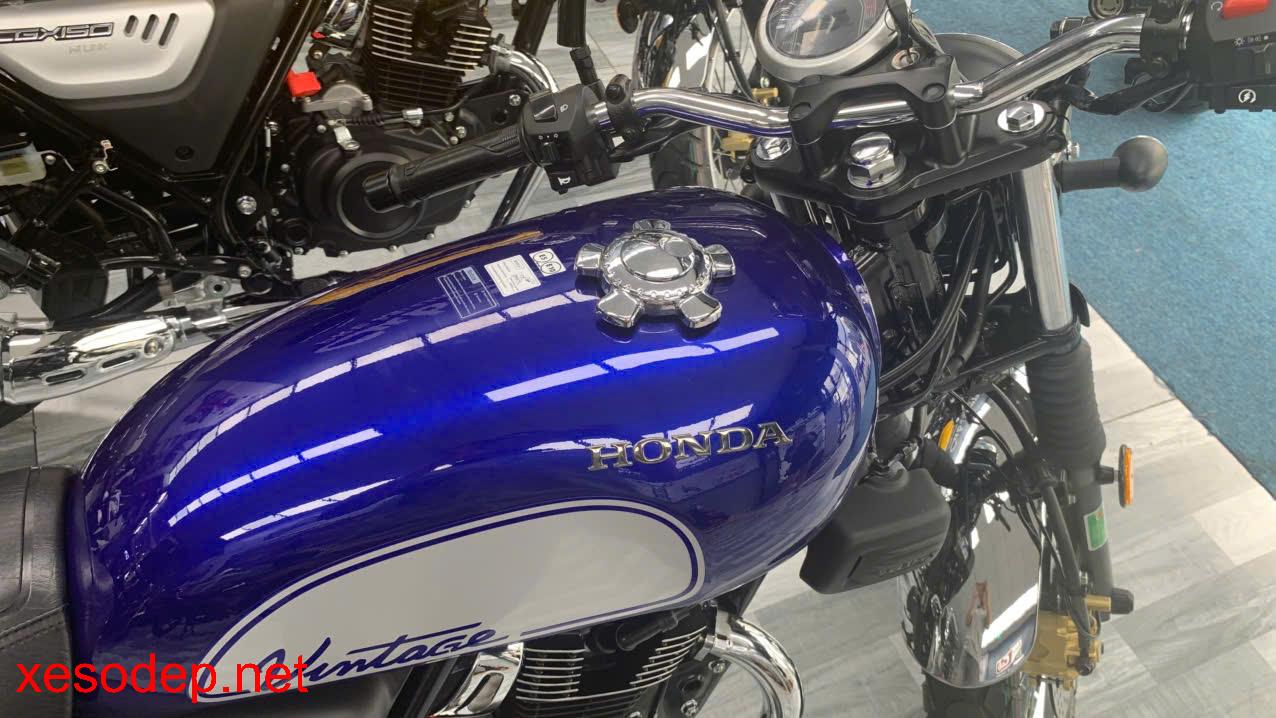 Honda CGX150 Vintage 2026 đã về Cub House – 3 màu xanh dương, vàng, bạc 6 Honda CGX150 Vintage 2026