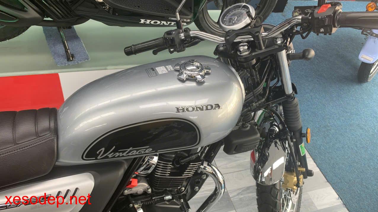 Honda CGX150 Vintage 2026 đã về Cub House – 3 màu xanh dương, vàng, bạc 4 Honda CGX150 Vintage 2026