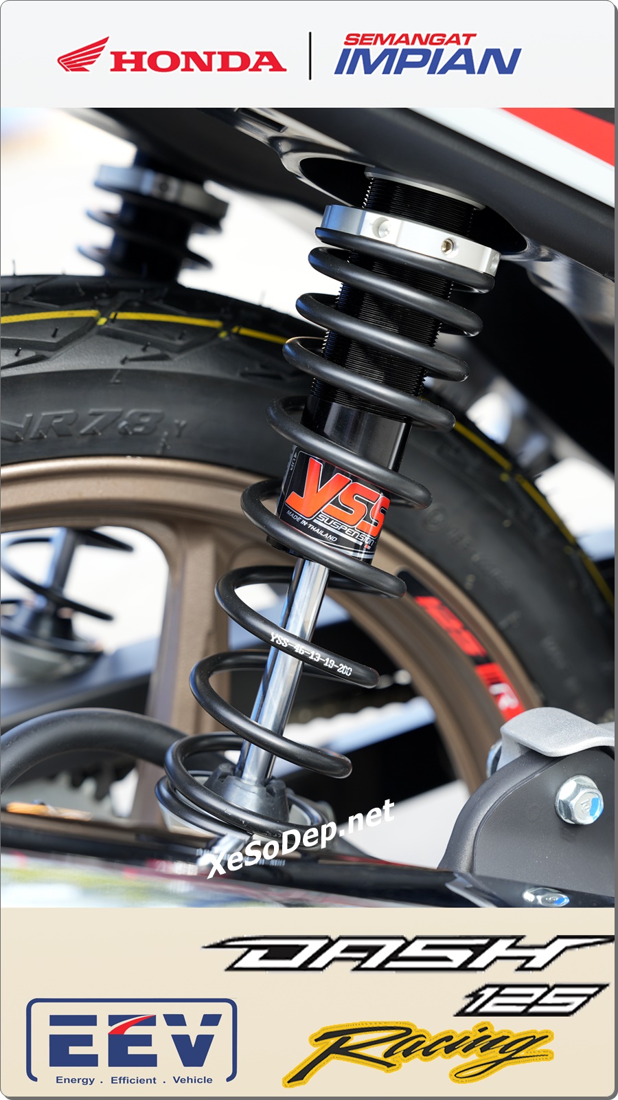 Honda Dash 125 Racing - Custom by Cub House 7 xe Honda Dash 125 Racing Custom by Cub House Xe So Dep 7