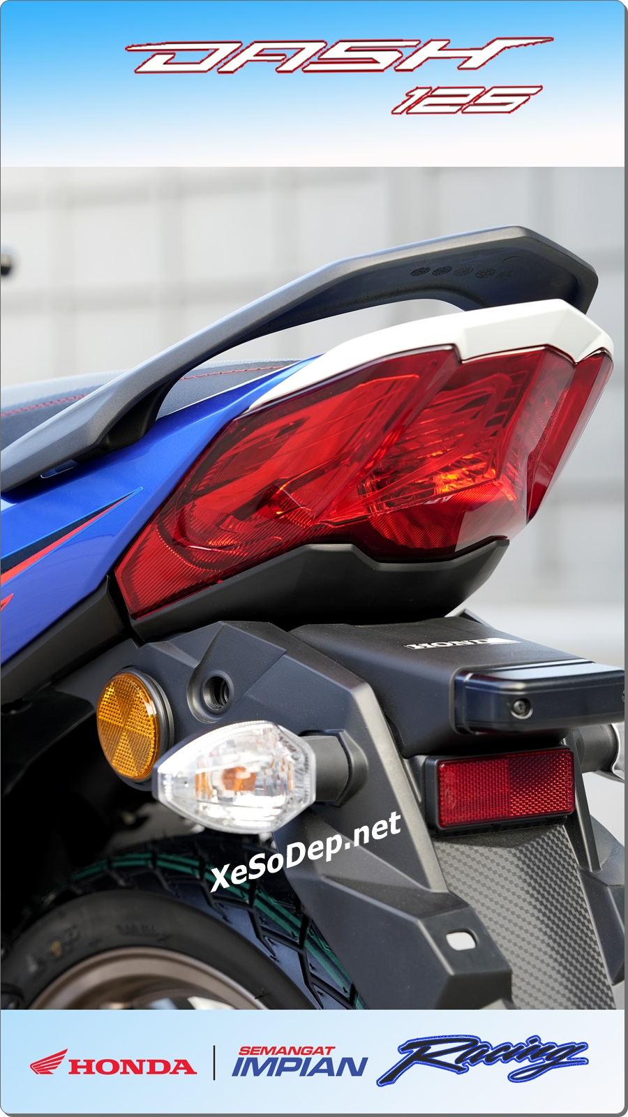 Honda Dash 125 Racing - Custom by Cub House 25 xe Honda Dash 125 Racing Custom by Cub House mau xanh Xe So Dep 1