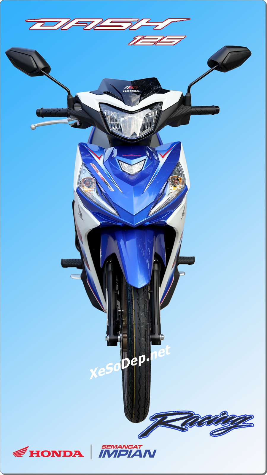 Honda Dash 125 Racing - Custom by Cub House 34 xe Honda Dash 125 Racing Custom by Cub House mau xanh Xe So Dep 16