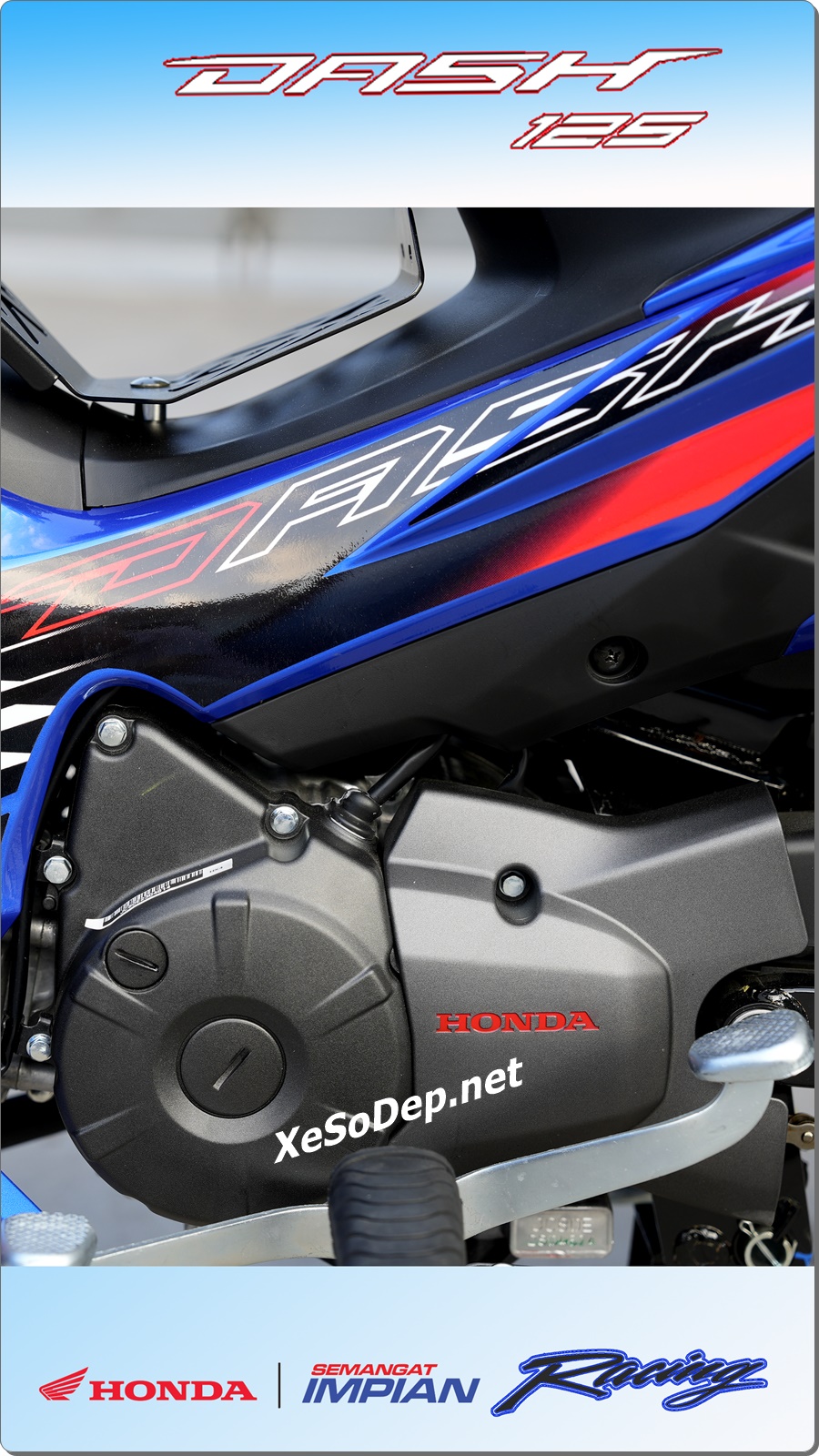 Honda Dash 125 Racing - Custom by Cub House 21 xe Honda Dash 125 Racing Custom by Cub House mau xanh Xe So Dep 2