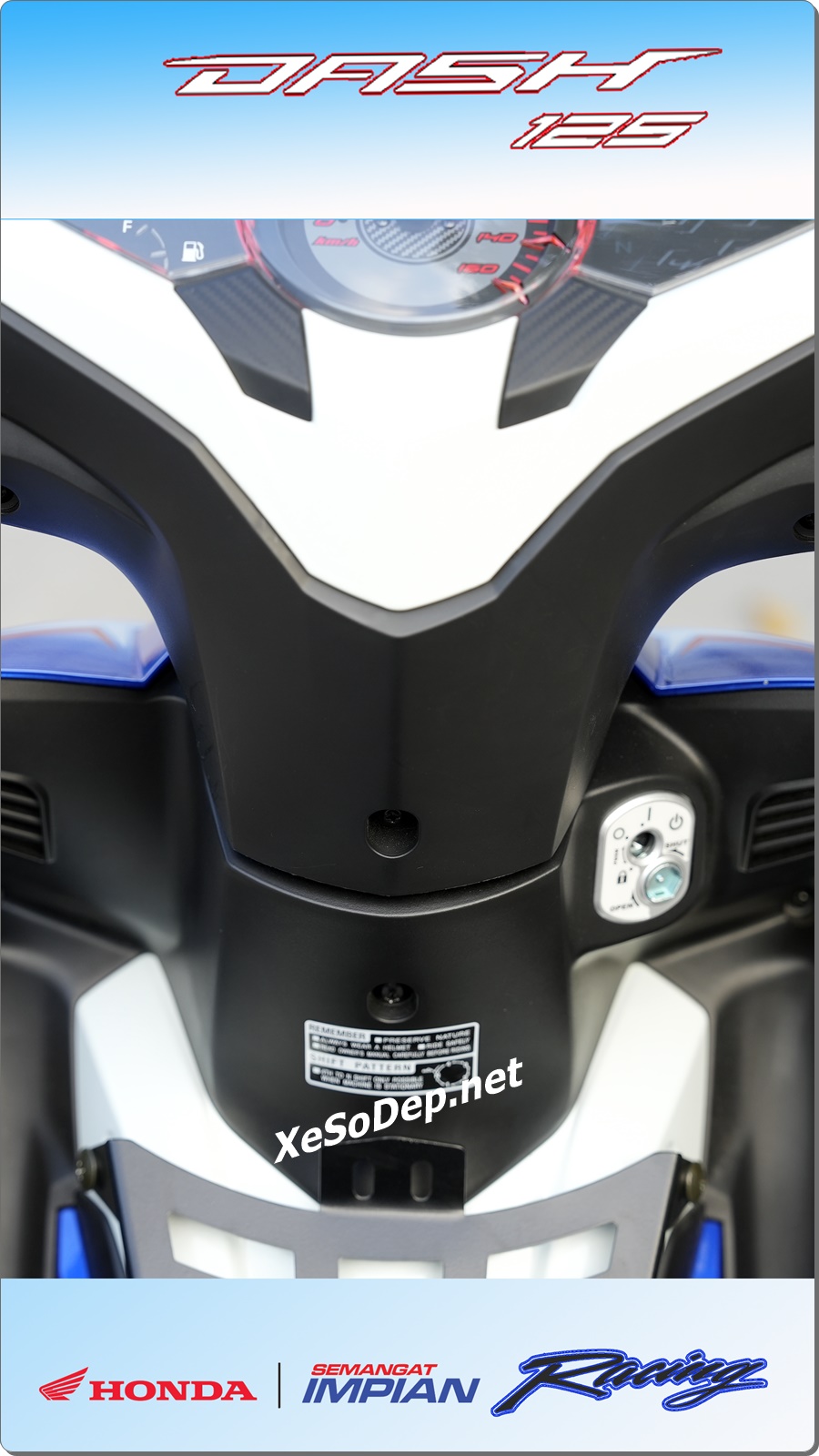 Honda Dash 125 Racing - Custom by Cub House 22 xe Honda Dash 125 Racing Custom by Cub House mau xanh Xe So Dep 3