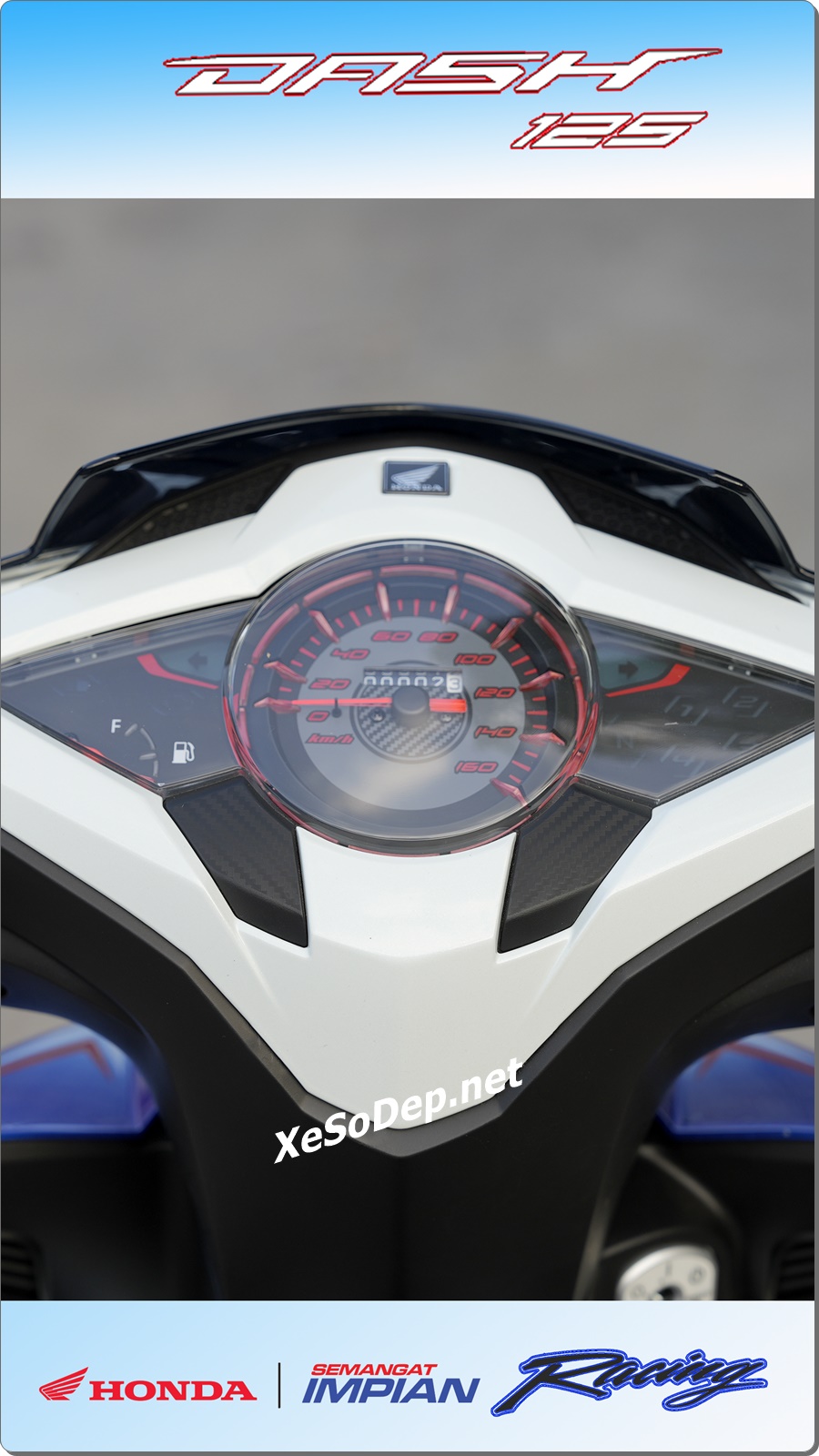 Honda Dash 125 Racing - Custom by Cub House 29 xe Honda Dash 125 Racing Custom by Cub House mau xanh Xe So Dep 5