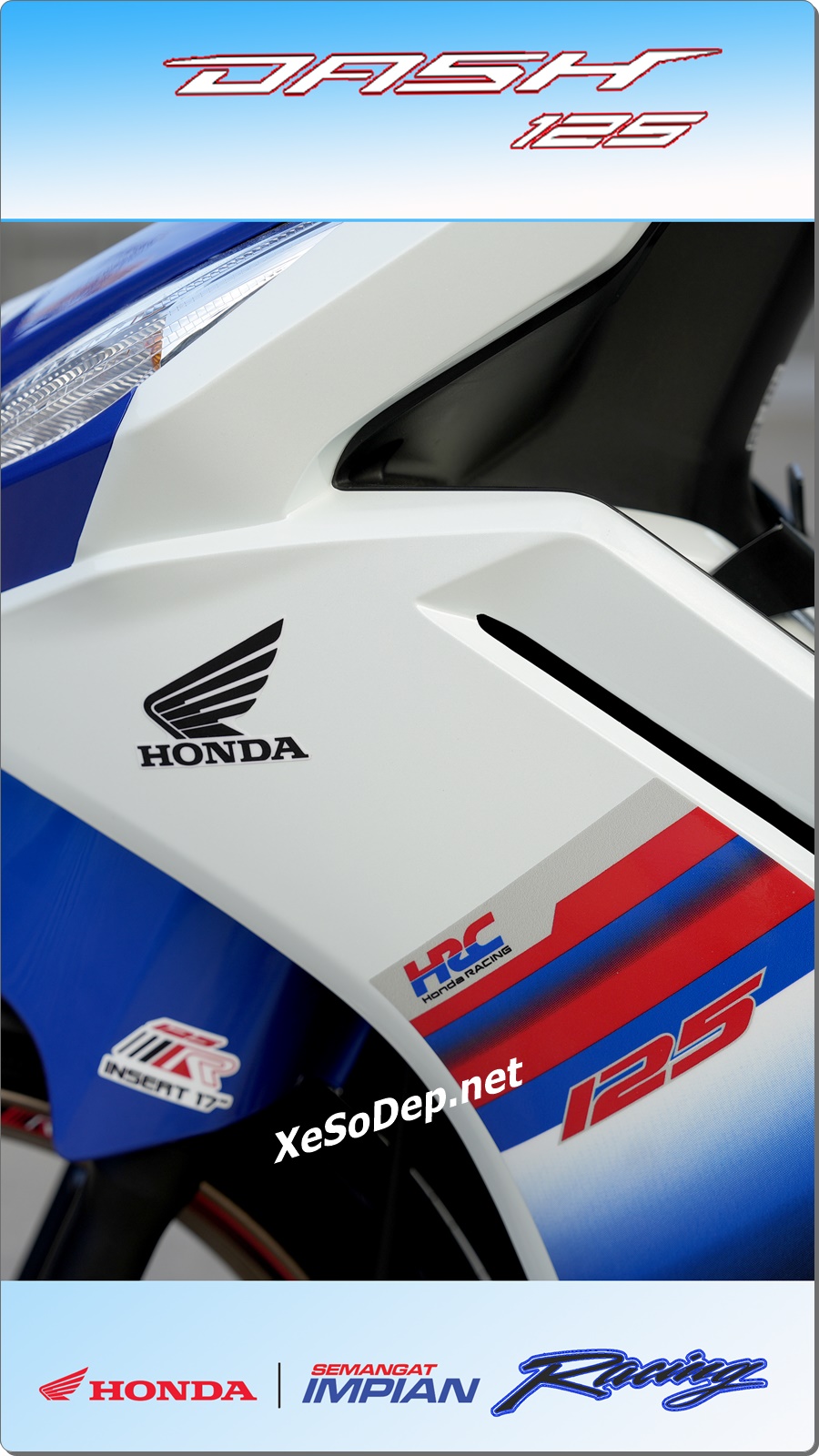 Honda Dash 125 Racing - Custom by Cub House 24 xe Honda Dash 125 Racing Custom by Cub House mau xanh Xe So Dep 7