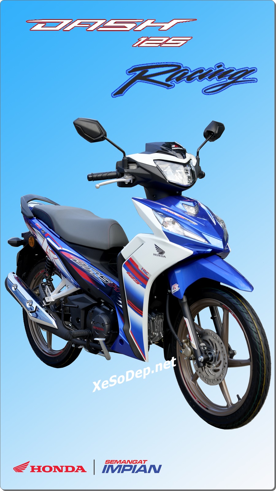 Honda Dash 125 Racing - Custom by Cub House 27 xe Honda Dash 125 Racing Custom by Cub House mau xanh Xe So Dep 9