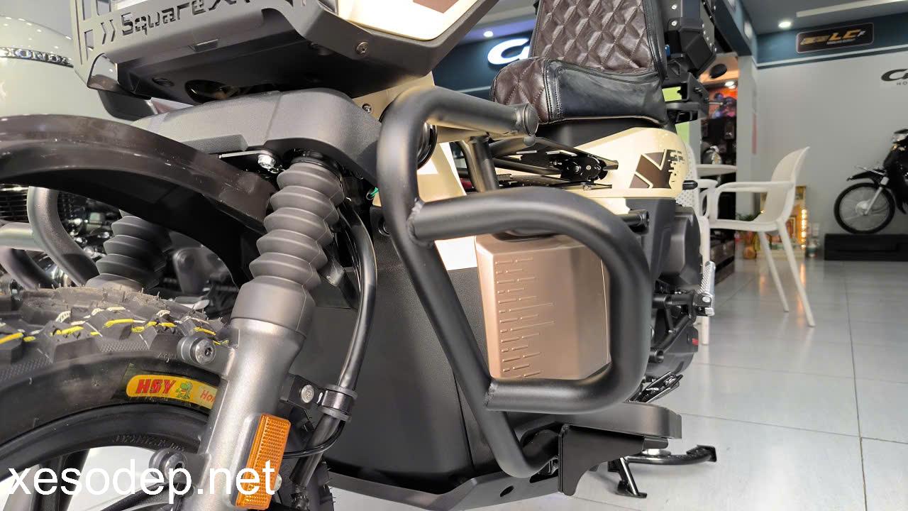 Honda Square X125 2026 Full Phụ Kiện Off-Road Độc Đáo Tại Việt Nam – Nâng Cấp Chuẩn Cub House Cực Chất 10 Chống đổ Honda Square X125