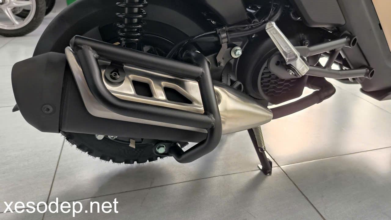 Honda Square X125 2026 Full Phụ Kiện Off-Road Độc Đáo Tại Việt Nam – Nâng Cấp Chuẩn Cub House Cực Chất 20 Ốp pô Honda Square X125