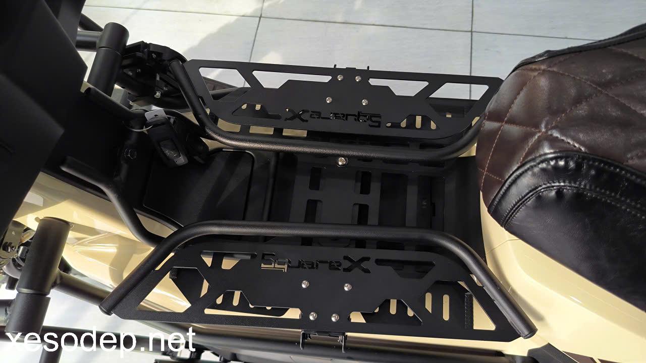 Honda Square X125 2026 Full Phụ Kiện Off-Road Độc Đáo Tại Việt Nam – Nâng Cấp Chuẩn Cub House Cực Chất 12 Rổ rời Honda Square X125