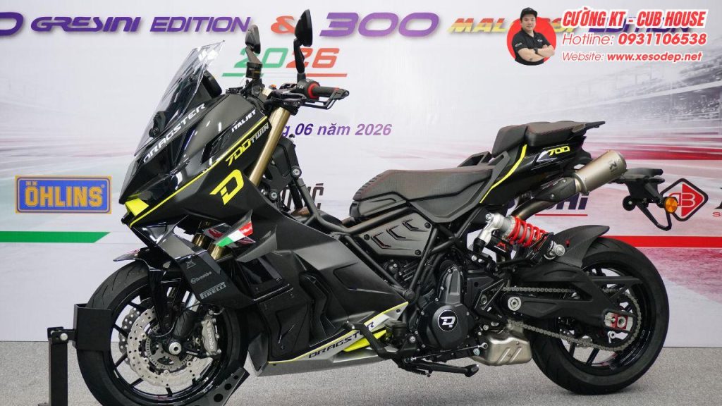 Italjet Dragster 700 Twin Premium Edition chính thức về Việt Nam: Siêu mô tô mang dáng Scooter độc nhất phân khúc 1 Italjet Dragster 700 Twin Premium Edition