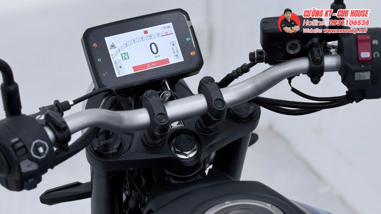 Lên phụ kiện cho Honda CB500 Super Four: Những món đồ chơi đáng lắp để bảo vệ xe và tăng tính thẩm mỹ 3 honda cb500sf mau den 5