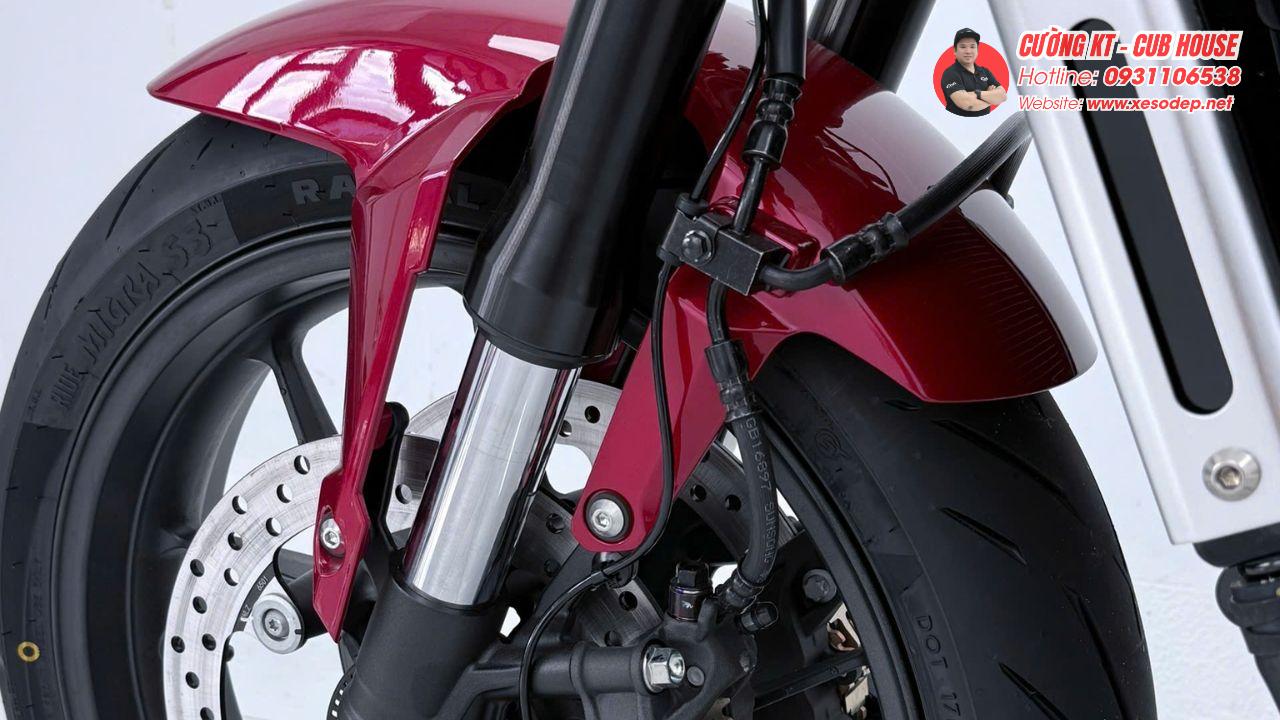Honda CB500SF Super Four – Thiết kế cổ điển, chất chơi đúng kiểu Super Four 4 honda cb500sf mau do 1