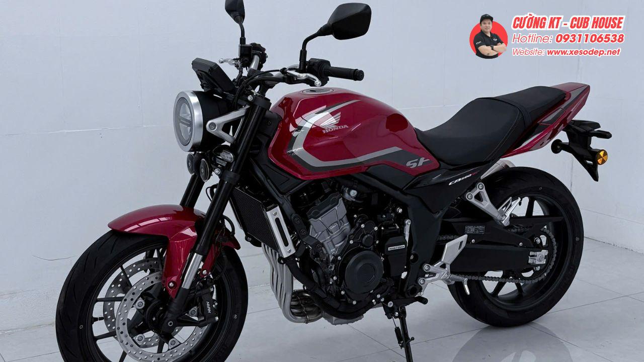 Honda CB500SF Super Four – Thiết kế cổ điển, chất chơi đúng kiểu Super Four 6 honda cb500sf mau do 10