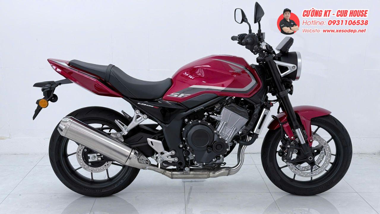 Honda CB500SF Super Four – Thiết kế cổ điển, chất chơi đúng kiểu Super Four 2 honda cb500sf mau do 2
