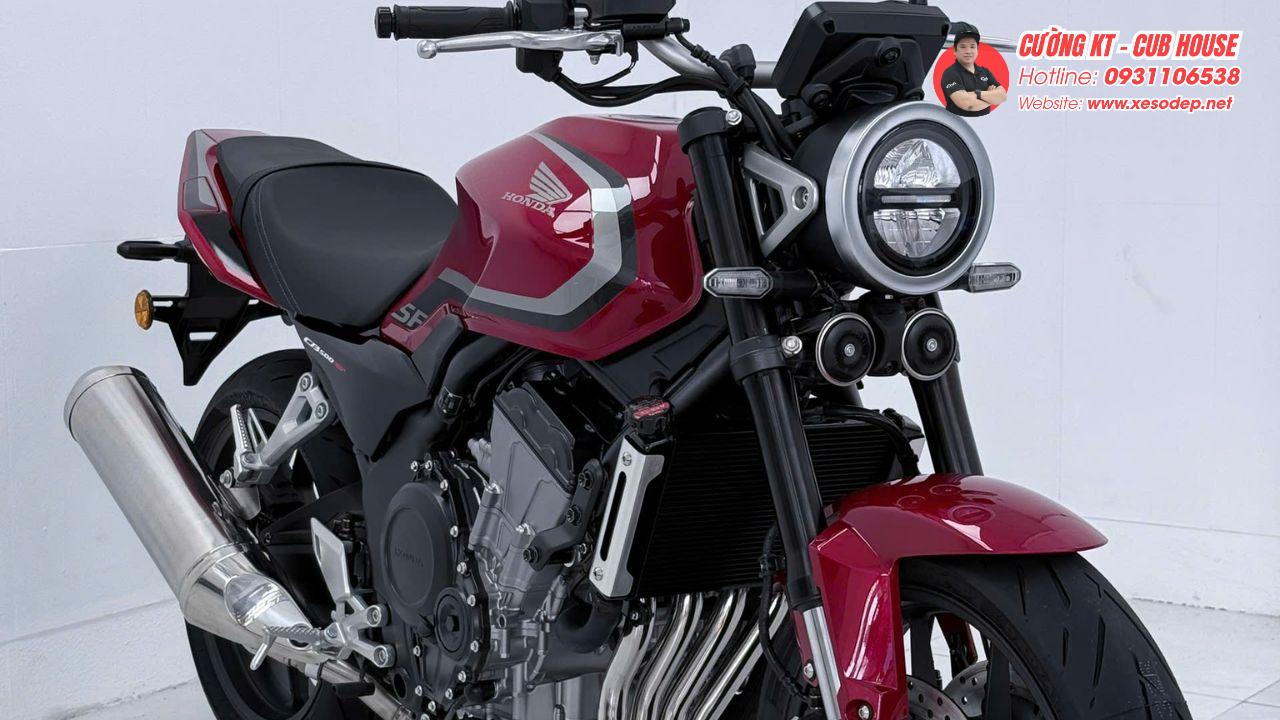 Honda CB500SF đã có mặt tại Cub House – Mẫu naked bike 4 xy-lanh đáng chờ nhất năm 2026 2 honda cb500sf mau do 8