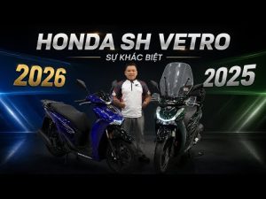 Honda SH Vetro 2025 & 2026 có gì khác biệt? Soi chi tiết bản Italy mới nhất