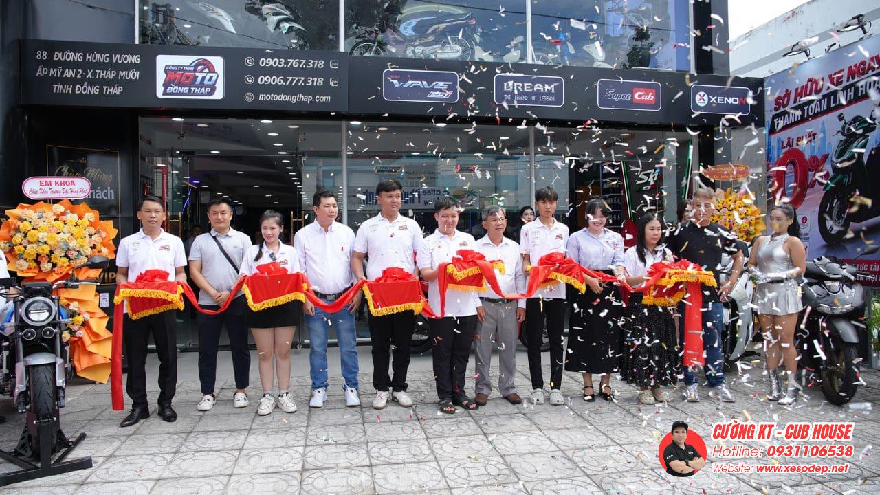 Moto Đồng Tháp quy tụ 12 thương hiệu xe máy nổi tiếng trong một showroom 2 Moto Đồng Tháp vừa chính thức khai trương showroom xe máy