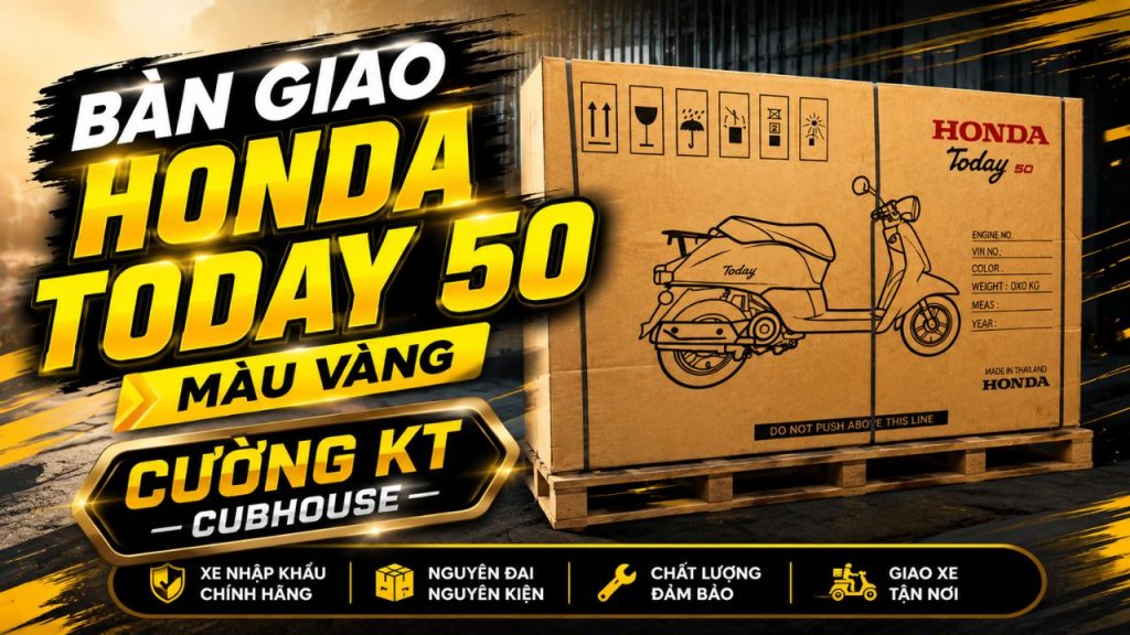 Bàn giao Honda Today 50 về nhà mới tại Tây Ninh 1 Bàn giao Honda Today 50 về nhà mới tại Tây Ninh