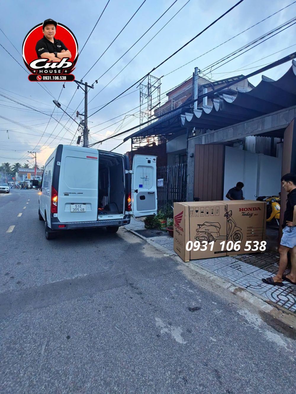 Bàn giao Honda Today 50 về nhà mới tại Tây Ninh 2 Bàn giao Honda Today 50 về nhà mới tại Tây Ninh