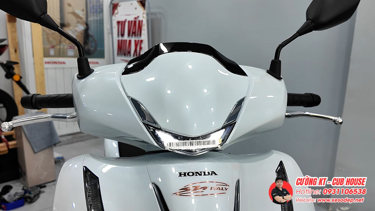 Lên phuộc Öhlins cho Honda SH150 nhập Ý