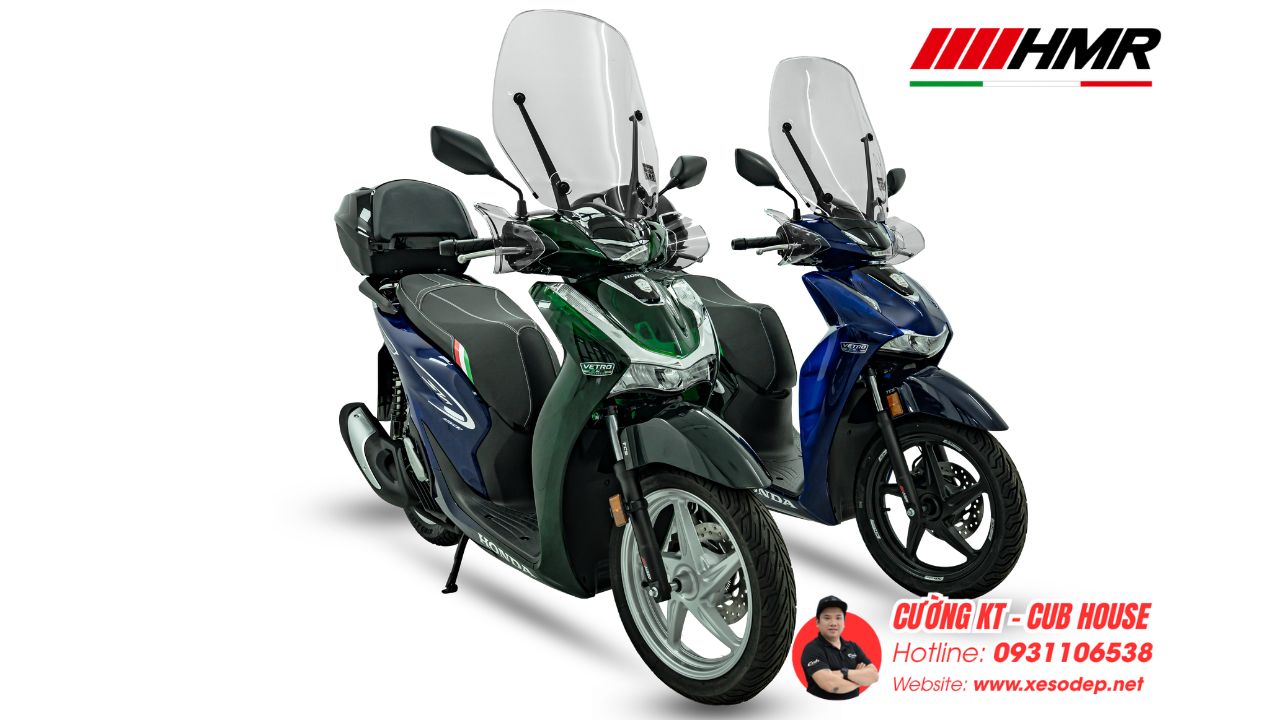 Honda SH Ý 150i Super Vetro 2in1 – Tam Độc 5 Honda SH Ý 150i Super Vetro 2in1 – Tam Độc