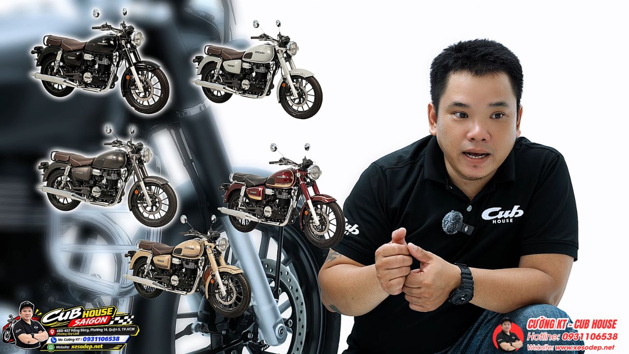 Phụ kiện Honda CB350C nhập chính hãng: Review chi tiết từng món đáng nâng cấp 10 Phụ kiện Honda CB350C