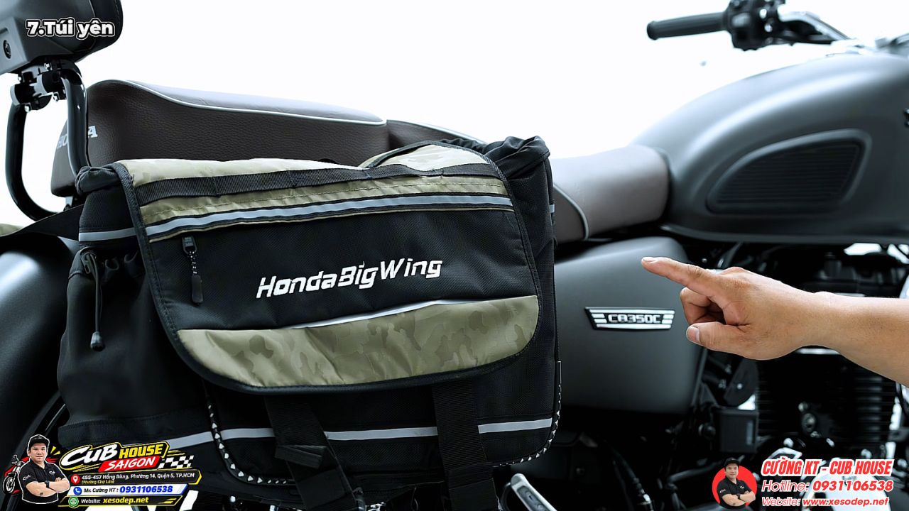 Phụ kiện Honda CB350C nhập chính hãng: Review chi tiết từng món đáng nâng cấp 9 Phụ kiện Honda CB350C
