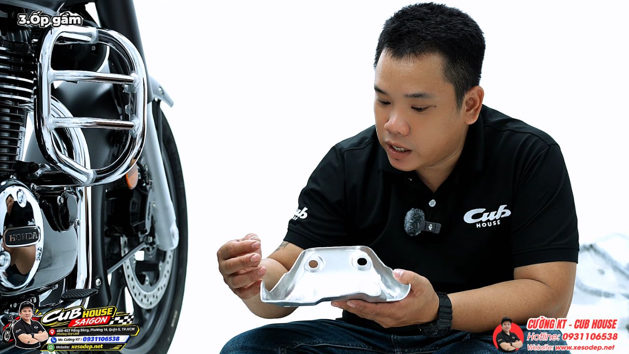 Phụ kiện Honda CB350C nhập chính hãng: Review chi tiết từng món đáng nâng cấp 5 Phụ kiện Honda CB350C