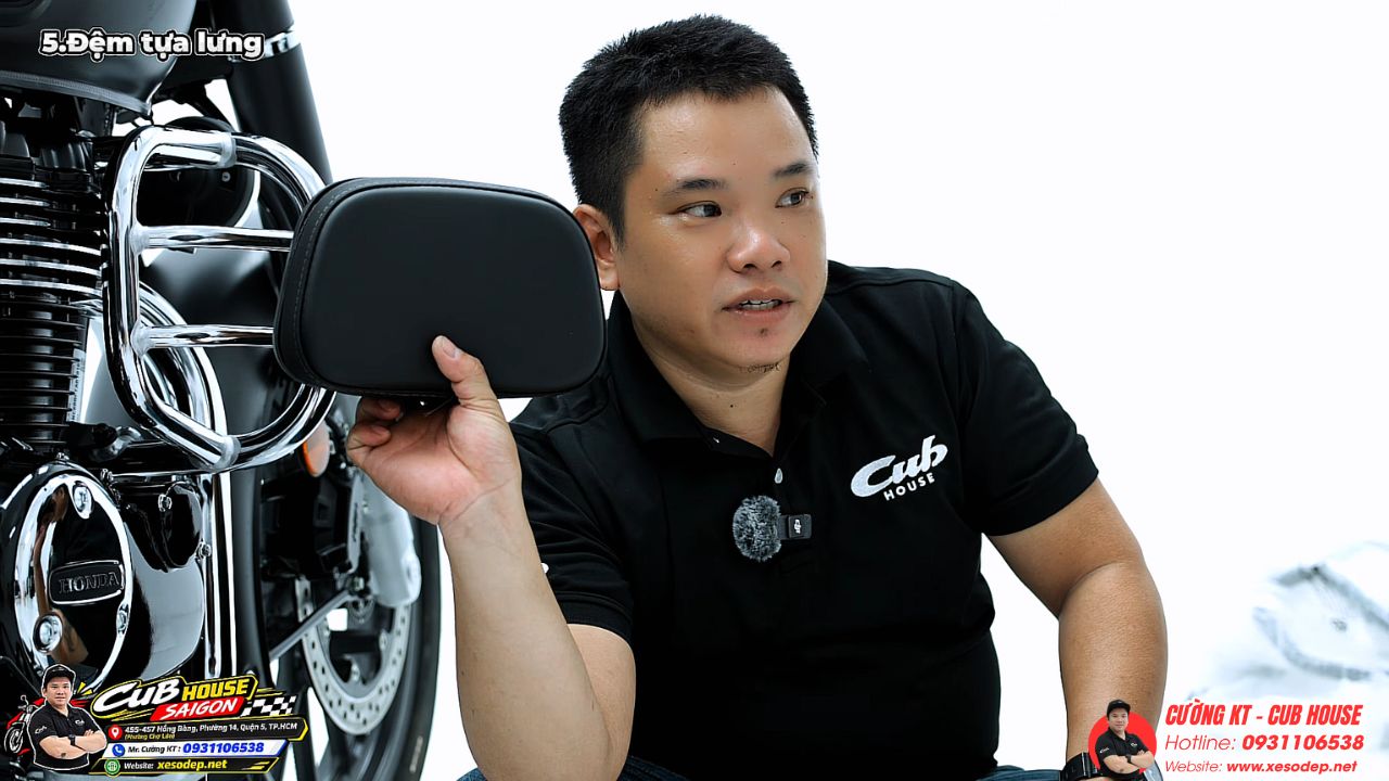 Phụ kiện Honda CB350C nhập chính hãng: Review chi tiết từng món đáng nâng cấp 7 Phụ kiện Honda CB350C